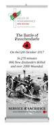 Pull up display banner Passchendaele